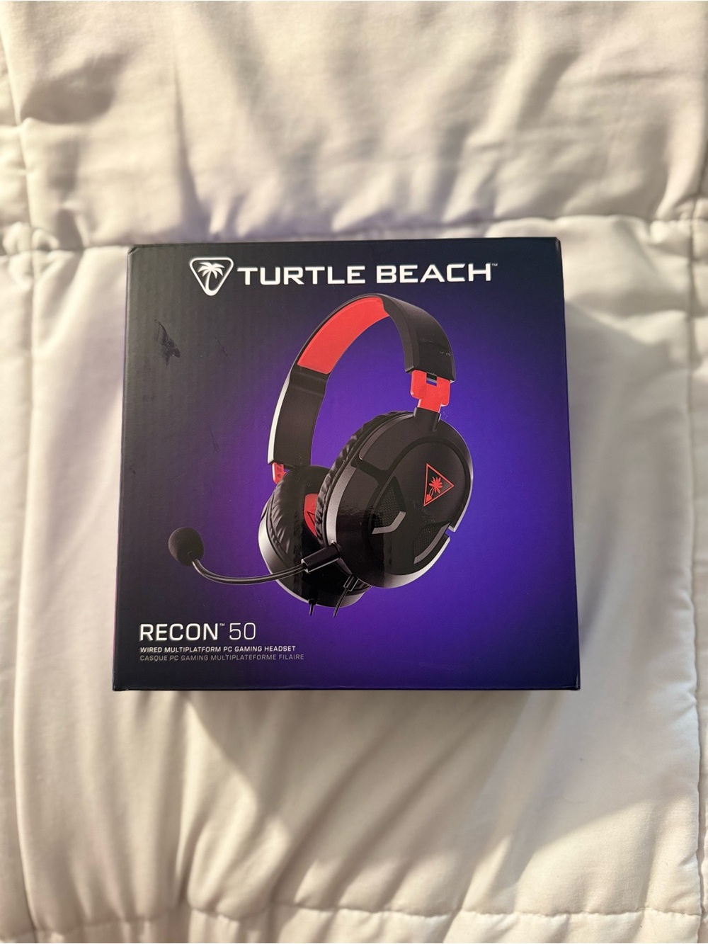 Turtle Beach - Recon 50 Wired Gaming Headset for PC and Mac | Black/Red | OS